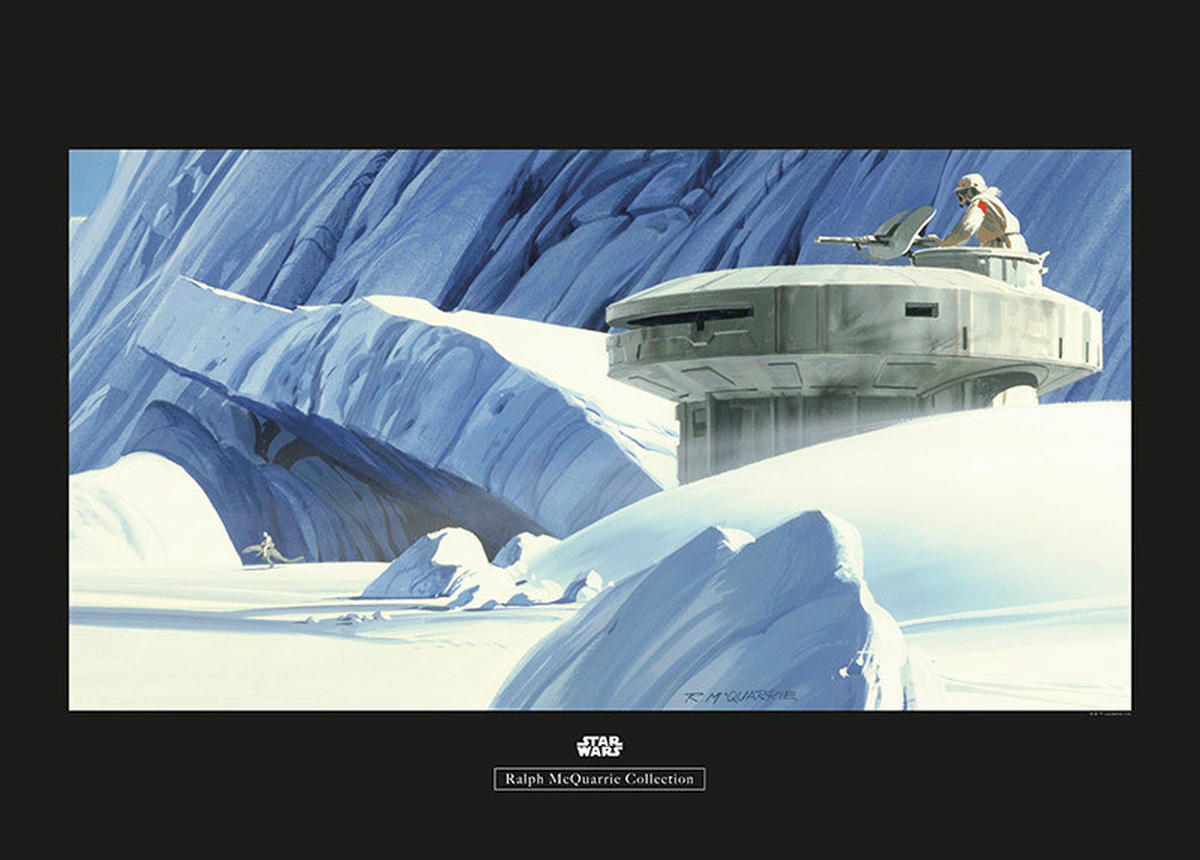 Komar Poster Star Wars Classic RMQ Hoth Echo Bas Star Wars B/L: ca. 70x50 cm Star Wars Classic RMQ Hoth Echo Bas - (70,00/50,00cm) - Komar