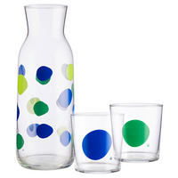 BENETTON Glasflaschenset Rainbow multicolor Rainbow - multicolor - BENETTON