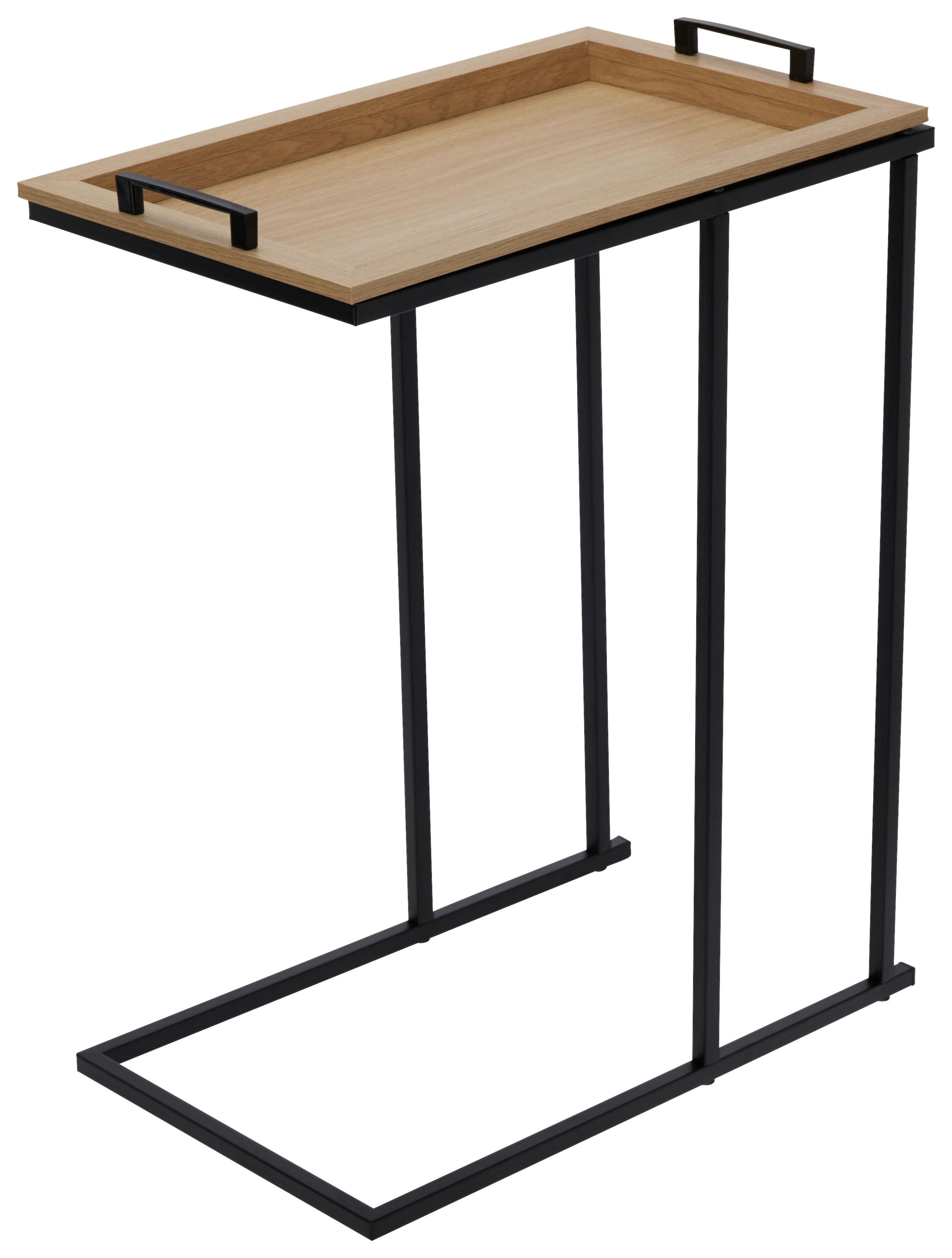 Beistelltisch schwarz Eisen B/H/L: ca. 45x28x60 cm Beistelltisch - schwarz (60,00/45,00/28,00cm)