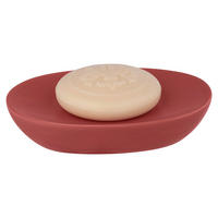 Seifenablage rot Keramik B/H/T: ca. 12x3x8,5 cm Seifenablage_Olinda_Allstar rot - rot (12,00/3,00/8,50cm) - Allstar