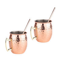 HI Kupferbecher 2er-Set Moscow Mule Kupfer Edelstahl Moscow Mule - Kupfer - HI