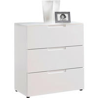 Schubkastenkommode Mailand B/H/T: ca. 80x89x40 cm Mailand - weiß (80,00/89,00/40,00cm)