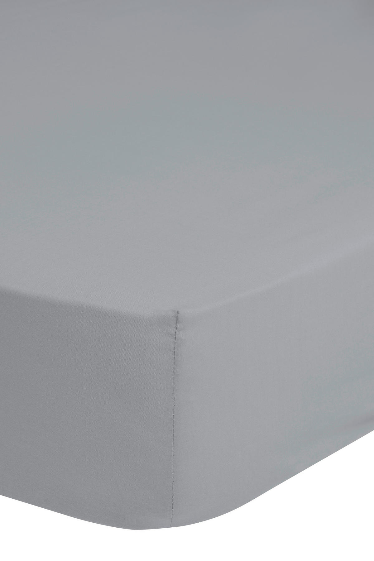 Jersey Spannbetttuch Spannbetttuch-Jersey 160/180x200cm - Silbergrau (180,00/200,00cm) - Good Morning
