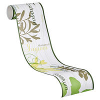 A.S.Création Bordüre weiß grün gelb B/H/D: ca. 13x500x5,5 cm Bordüre_selbstklebend - weiß/gelb (5,50/500,00cm) - A.S.Creation