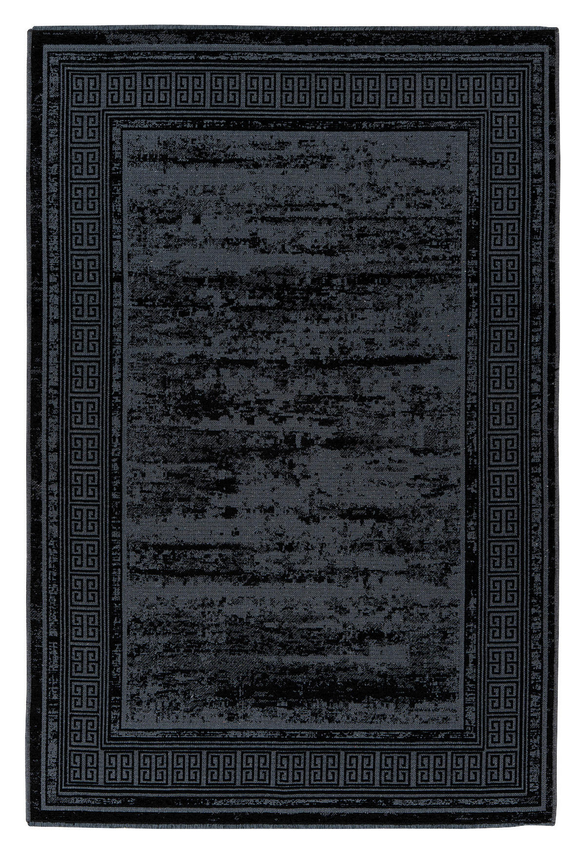 Kayoom Flachflorteppich Kalea 325 schwarz B/H/L: ca. 160x0,8x230 cm Kalea 325 - schwarz (230,00/160,00/0,80cm) - Kayoom