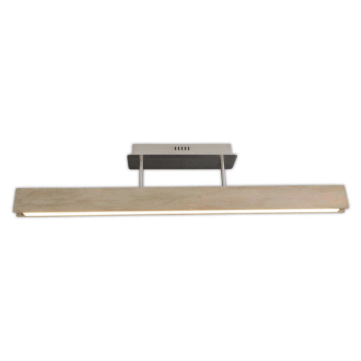 Näve Leuchten Deckenleuchte 1254414 braun Holz Kunststoff Metall B/H/T: ca. 9x21x97,5 cm null 1 Brennstellen Straight - braun (9,00/21,00/97,50cm) - Näve Leuchten