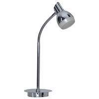 Näve Leuchten LED-Tischleuchte Chrom Kunststoff Metall B/H/T/D: ca. 12x45x12x12 cm CHROMEY - Chrom (12,00/45,00/12,00cm) - Näve Leuchten