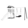 AXI Spielturm Beach Tower weiß B/H/L: ca. 357x242x349 cm Beach Tower - weiß/grau (349,00/357,00/242,00cm) - AXI
