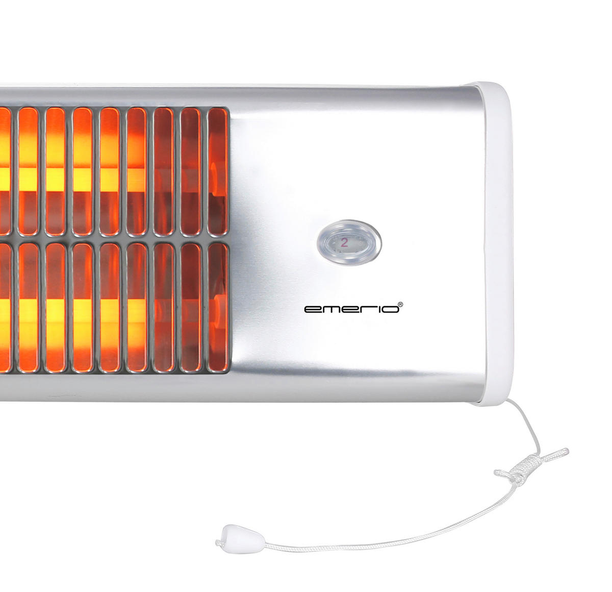 Emerio Quarzstrahler QH-104263.6 B/H/L: ca. 13x10,5x54 cm ca. 1200 W Quarzstrahler QH-104263.6 - (54,00/13,00/10,50cm) - Emerio