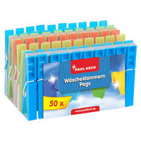 Wäscheklammern sortiert Wäscheklammern_50erPack - sortiert