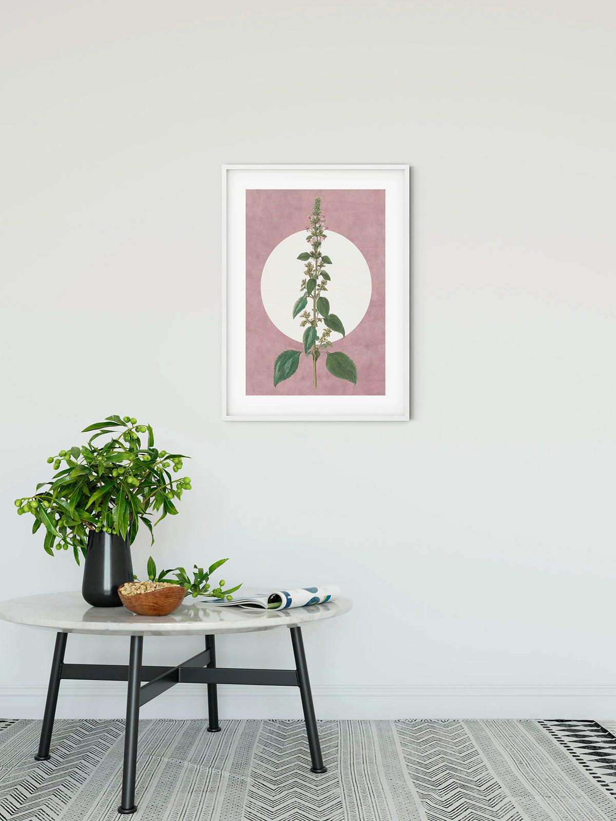 Komar Poster Menthe en Croissance Pflanzen B/L: ca. 30x40 cm Menthe en Croissance - (30,00/40,00cm) - Komar