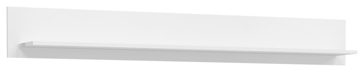 Wandboard Skylight weiß weiß Hochglanz B/H/T: ca. 170x22x21 cm Skylight - weiß (170,00/22,00/21,00cm)