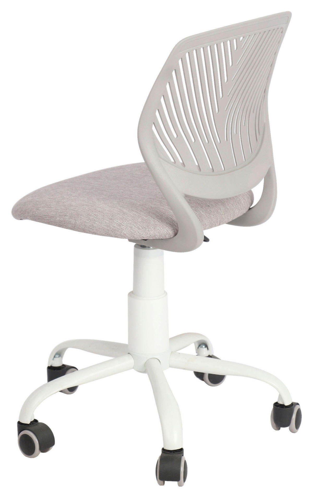 Drehstuhl Melina grau Melina - weiß/grau (49,50/75,00/49,50cm)
