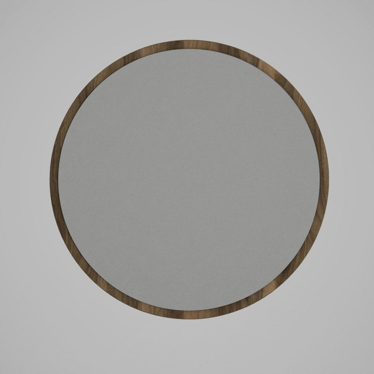 Wandspiegel Glob walnuss Nachbildung B/H/T: ca. 59x59x2 cm Glob - walnuss (59,00/59,00/2,00cm) - moebel17