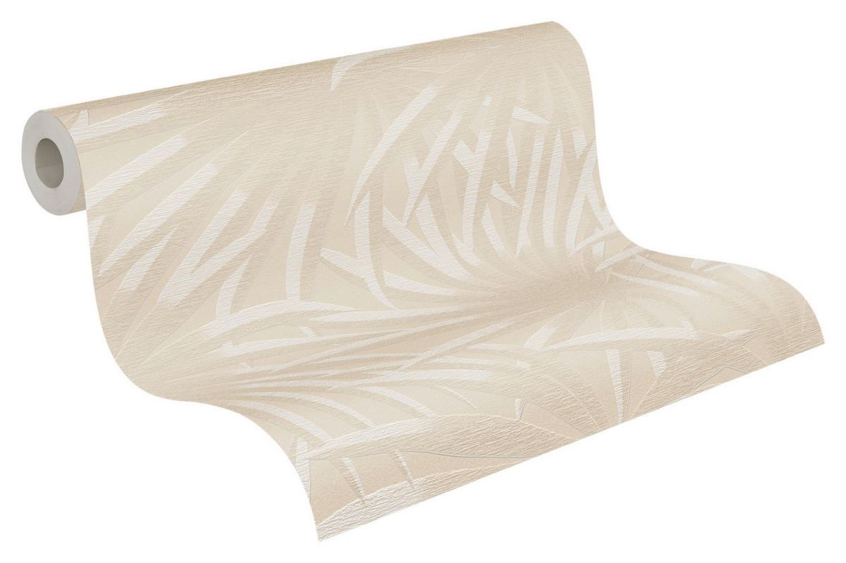 A.S.Creation Vliestapete weiß B/H/D: ca. 53x1005x10 cm Vliestapete - weiß (10,00/1005,00cm) - A.S.Creation