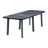 ProGarden Tisch Trio anthrazit Kunststoff B/H/L: ca. 90x72x216 cm Trio - anthrazit (216,00/90,00/72,00cm) - ProGarden