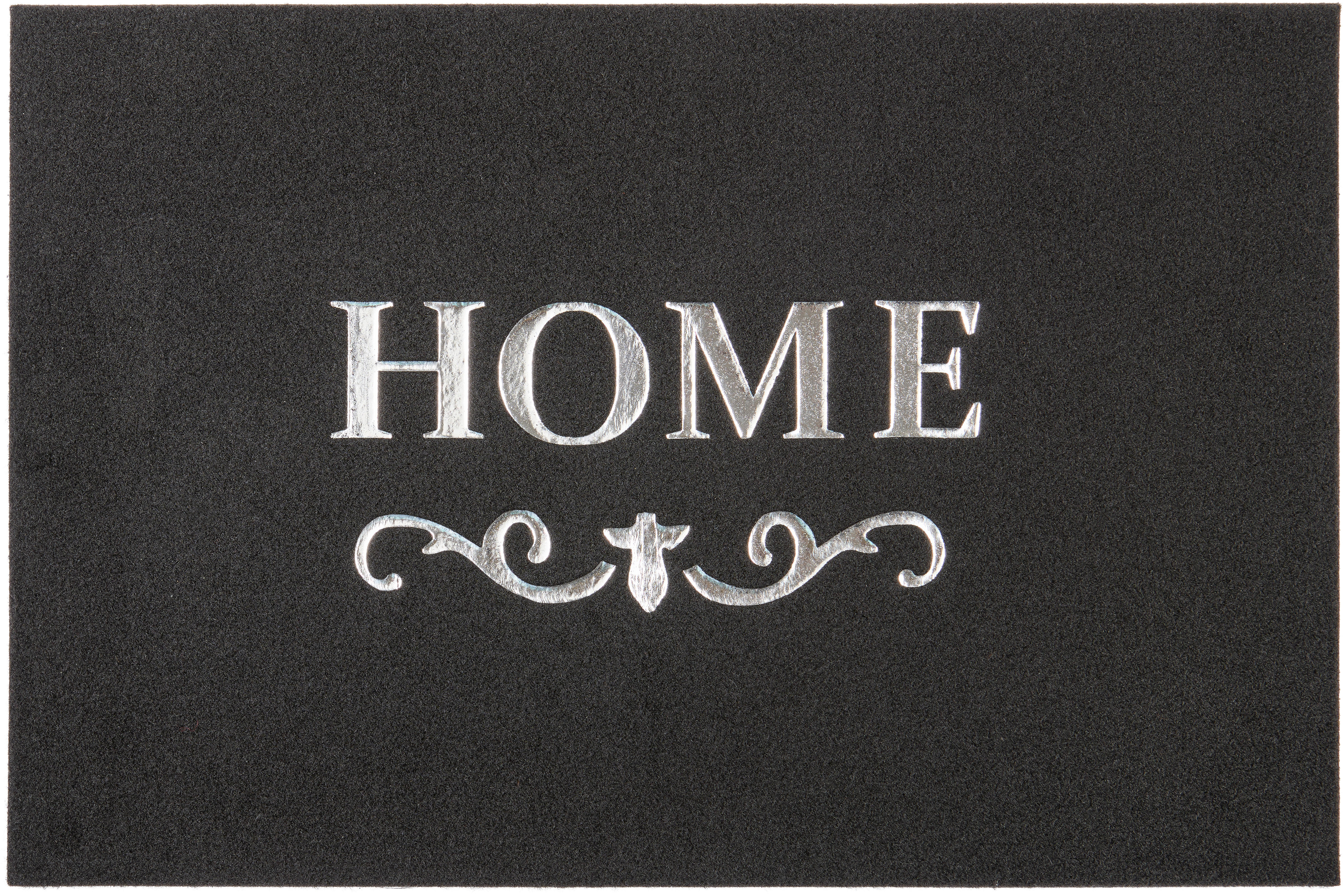 Andiamo Fußmatte Sparkle silber B/L: ca. 40x60 cm Sparkle - silber (40,00/60,00cm) - Andiamo