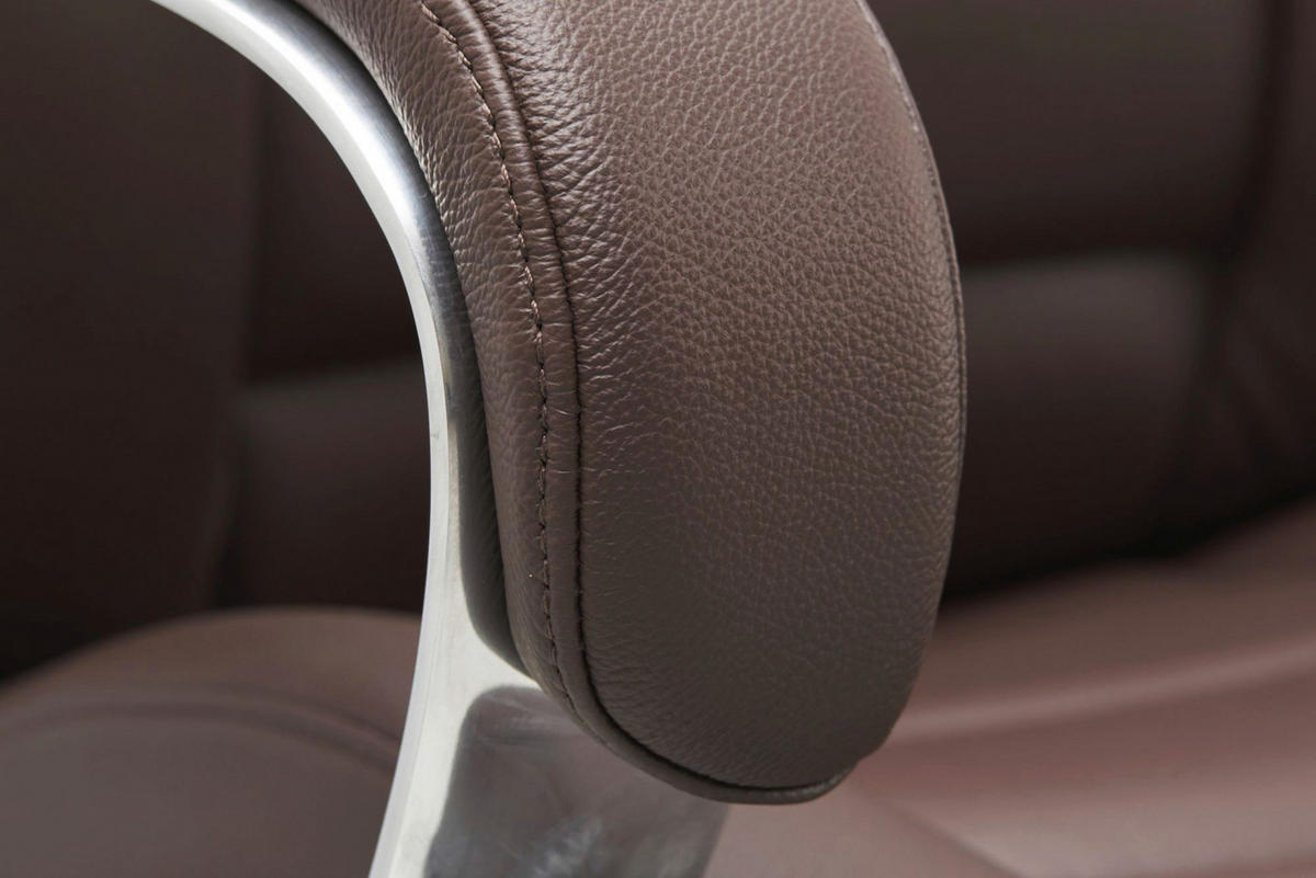 Drehstuhl braun Bürostuhl - braun (67,00/137,00/67,00cm) - Amstyle