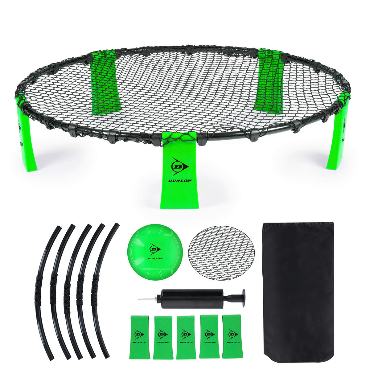 Dunlop Spyderball Set grün B/H/L: ca. 90x20x90 cm Spyderballset_4tlg. - grün (90,00/90,00/20,00cm) - Dunlop