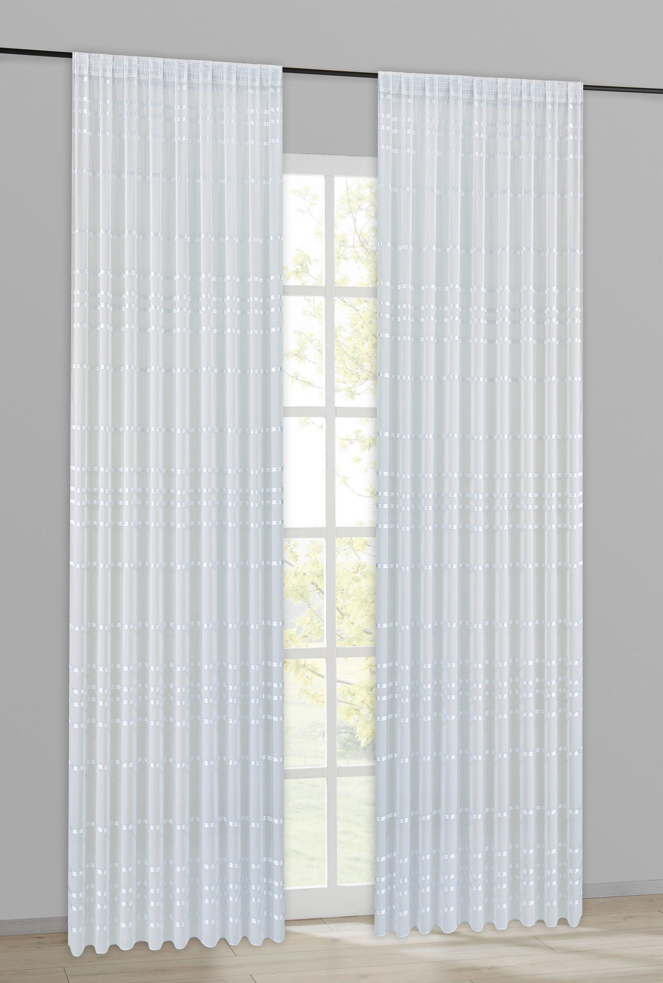 POCOline Fertigstore Bella weiß B/L: ca. 300x245 cm Bella - weiß (300,00/245,00cm) - POCOline