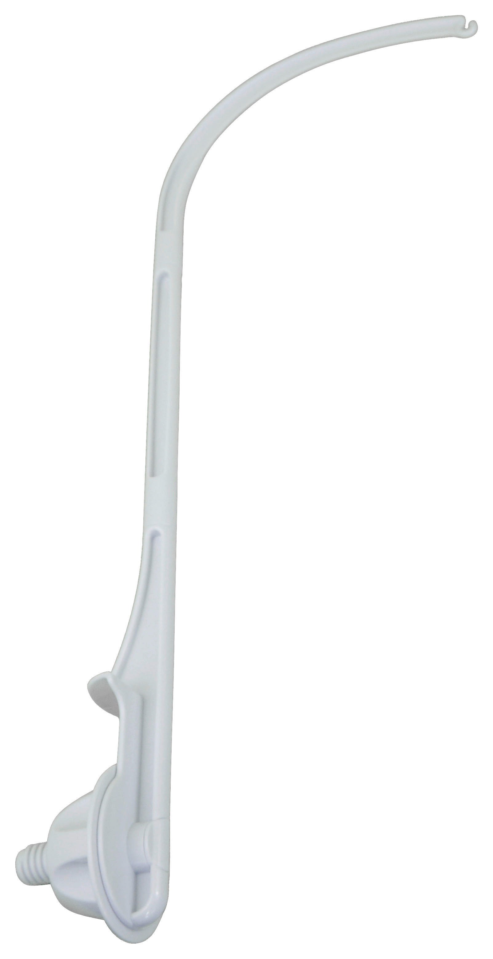 Niermann Mobilehalter zum Schrauben B/H/L: ca. 11x6x35 cm zum Schrauben - weiß (35,00/11,00/6,00cm) - Niermann