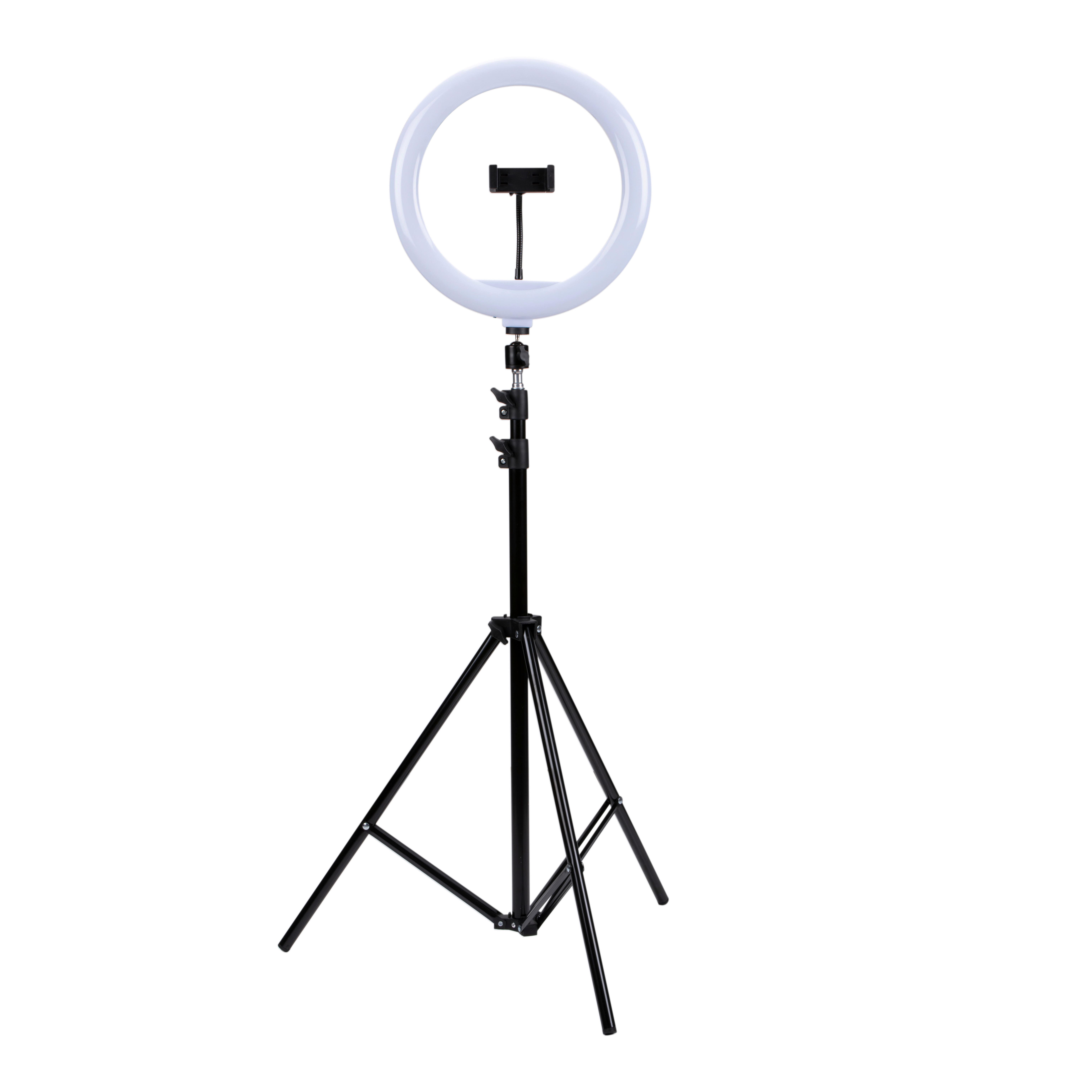 Ringlicht schwarz B/H/L: ca. 7x70x39 cm 1 Brennstellen Ringlicht - schwarz (39,00/7,00/70,00cm)