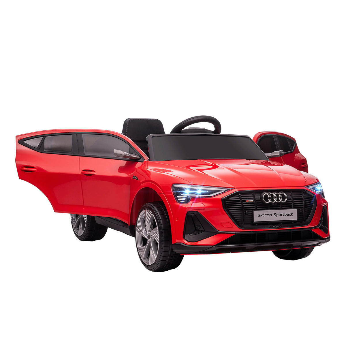 HOMCOM Kinderauto rot B/H/L: ca. 60x108x47 cm Kinderfahrzeug - rot (47,00/60,00/108,00cm) - HOMCOM