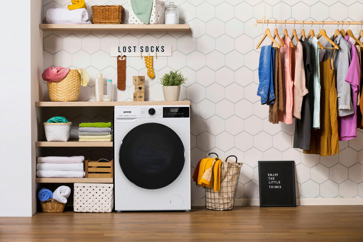 Gorenje Wäschetrockner WD2A164ADPS/DE weiß B/H/T: ca. 59,5x84,5x61 cm ca. 10 kg Waschtrockner WD2A164ADPS/DE - weiß (59,50/84,50/61,00cm) - Gorenje