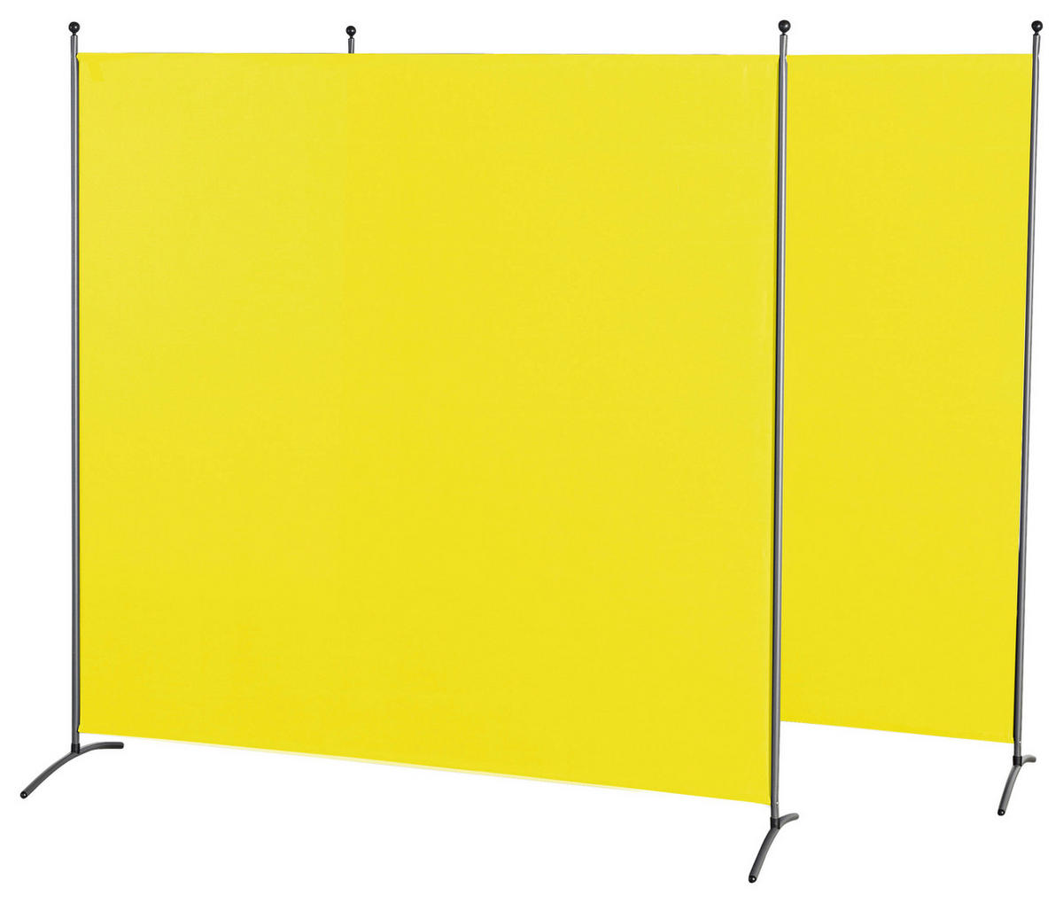 Grasekamp Doppelpack Stellwand gelb Polyester-Mischgewebe B/H: ca. 180x180 cm Doppelpack_Stellwand - gelb (180,00/180,00cm) - Grasekamp