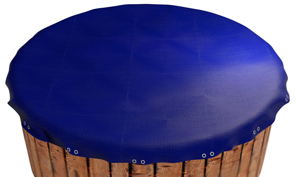 Grasekamp Abdeckplane für Pool rund royalblau Kunststoff D: ca. 320 cm Abdeckplane_rund_320cm - royalblau (320,00cm) - Grasekamp