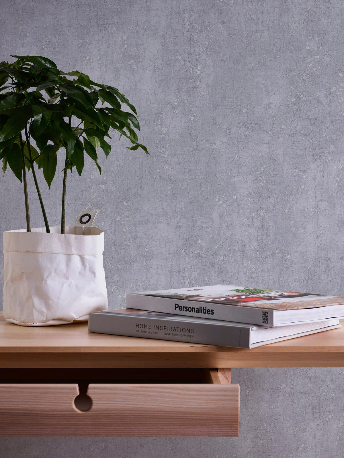 A.S.Creation Vliestapete grau B/H/D: ca. 53x1005x8 cm Vliestapete - grau (8,00/1005,00cm) - A.S.Creation