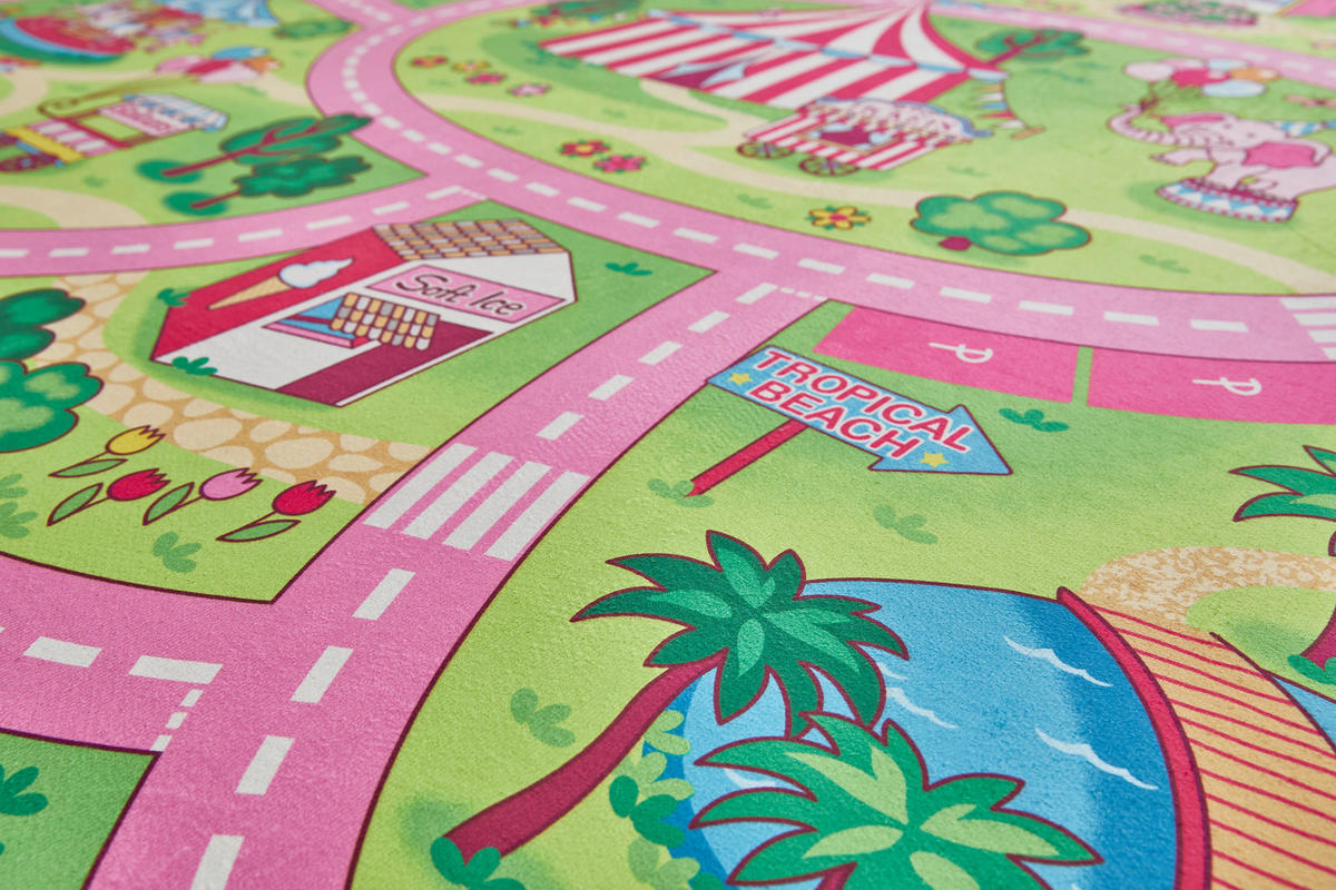 Andiamo Kinderteppich bunt B/L: ca. 100x150 cm Teppich_Wonderland 100x150cm multi - bunt (100,00/150,00cm) - Andiamo