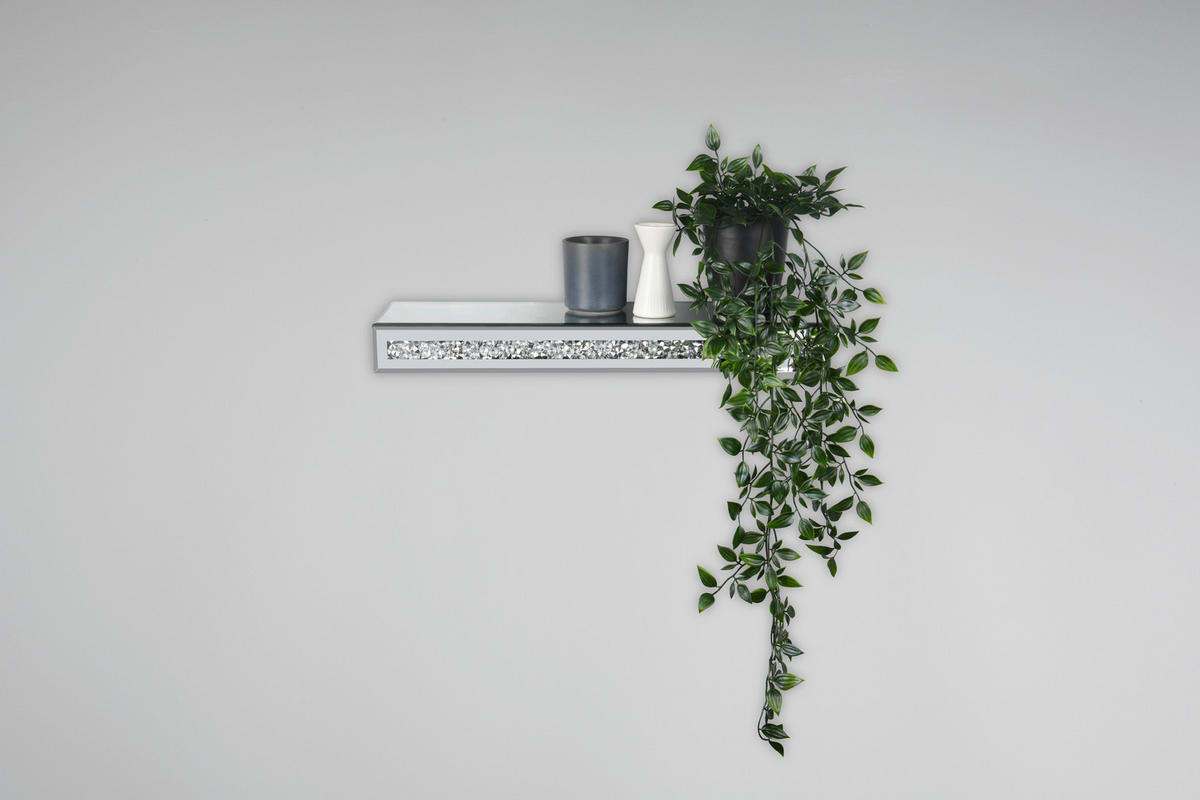 Wandregal Zoe B/H/T: ca. 50x6x15 cm Zoe - (50,00/6,00/15,00cm)