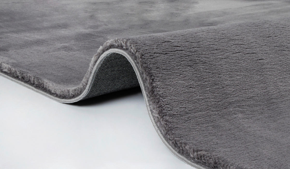 Dinarsu Teppich Maximo anthrazit B/L: ca. 80x150 cm Maximo - anthrazit (80,00/150,00cm) - Dinarsu