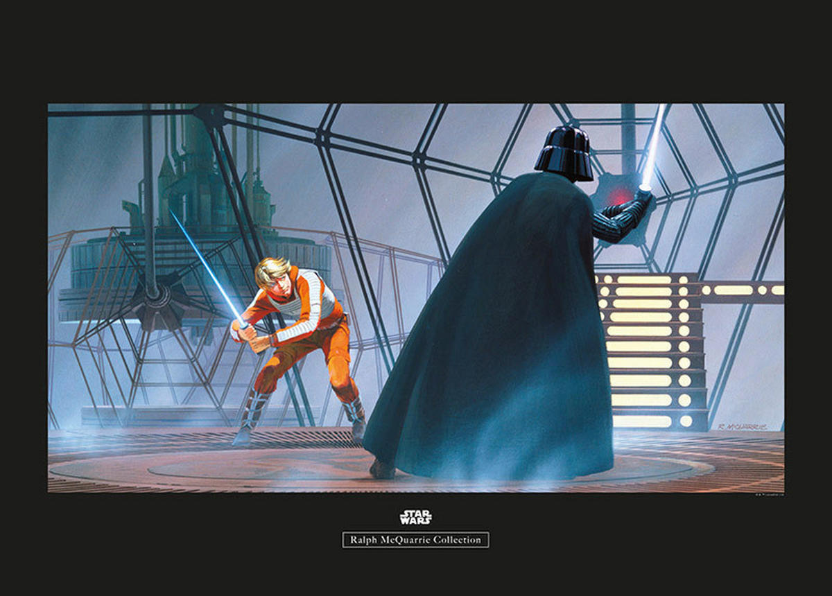 Komar Poster Star Wars Classic RMQ Vader Luke Ca Star Wars B/L: ca. 70x50 cm Star Wars Classic RMQ Vader Luke Ca - (70,00/50,00cm) - Komar