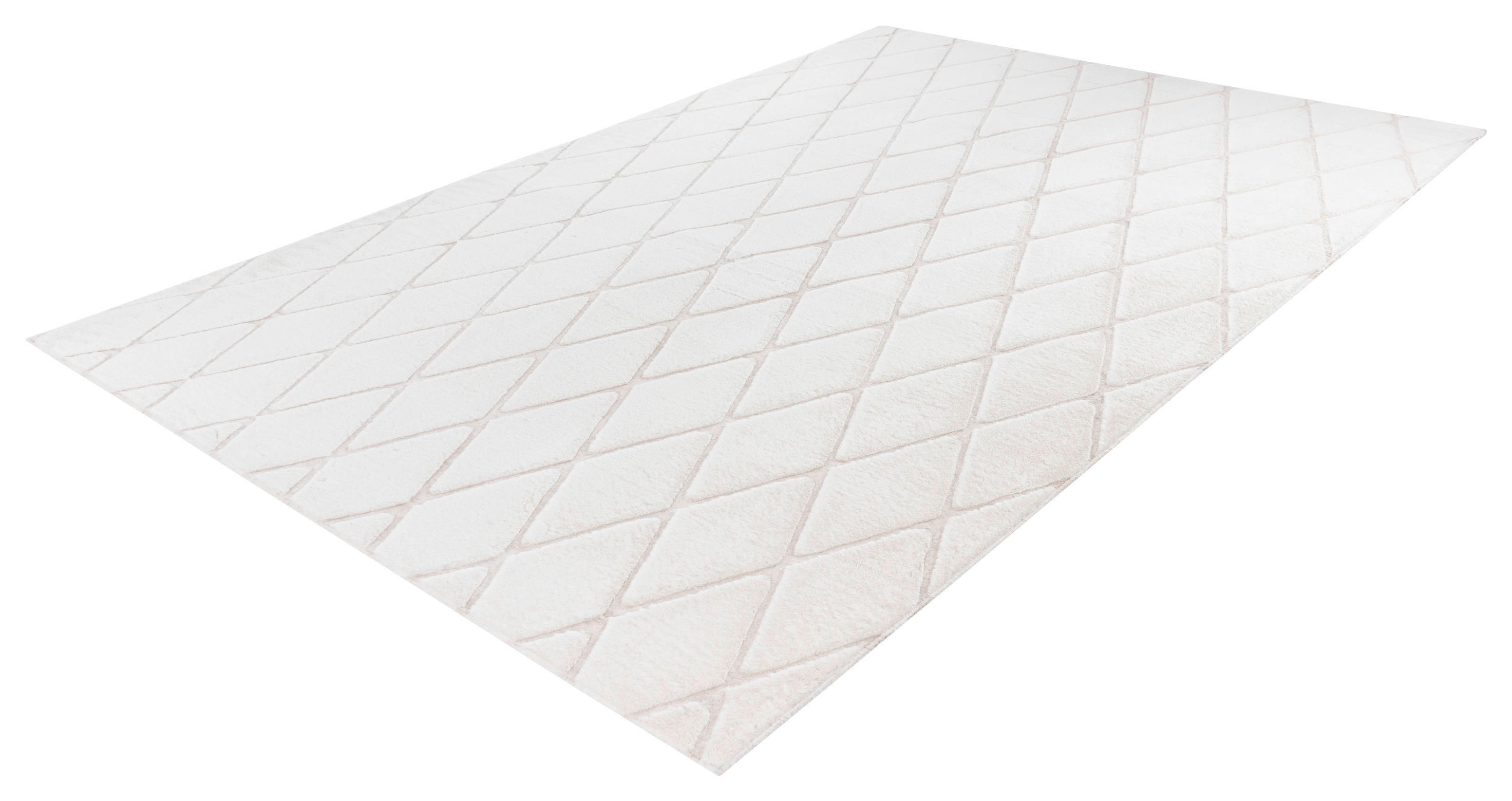 360Living Teppich Vivica creme B/L: ca. 80x150 cm Vivica - weiß/creme (80,00/150,00cm) - 360Living
