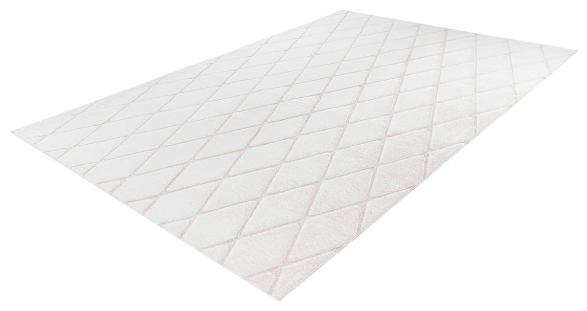 360Living Teppich Vivica creme B/L: ca. 80x150 cm Vivica - weiß/creme (80,00/150,00cm) - 360Living
