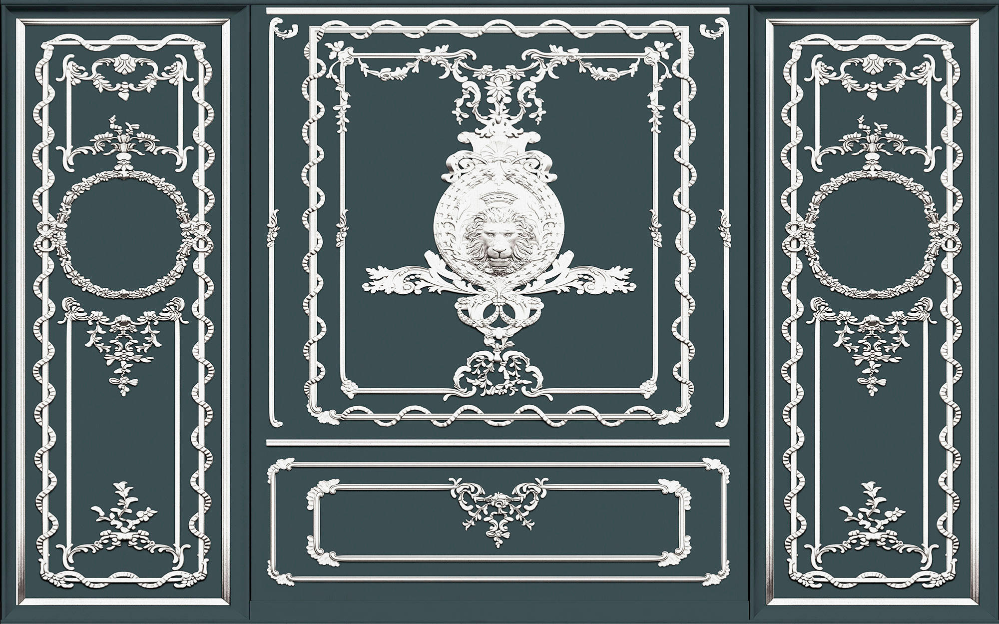 Komar Fototapete Classy Castle B/L: ca. 400x250 cm Classy Castle - (400,00/250,00cm) - Komar