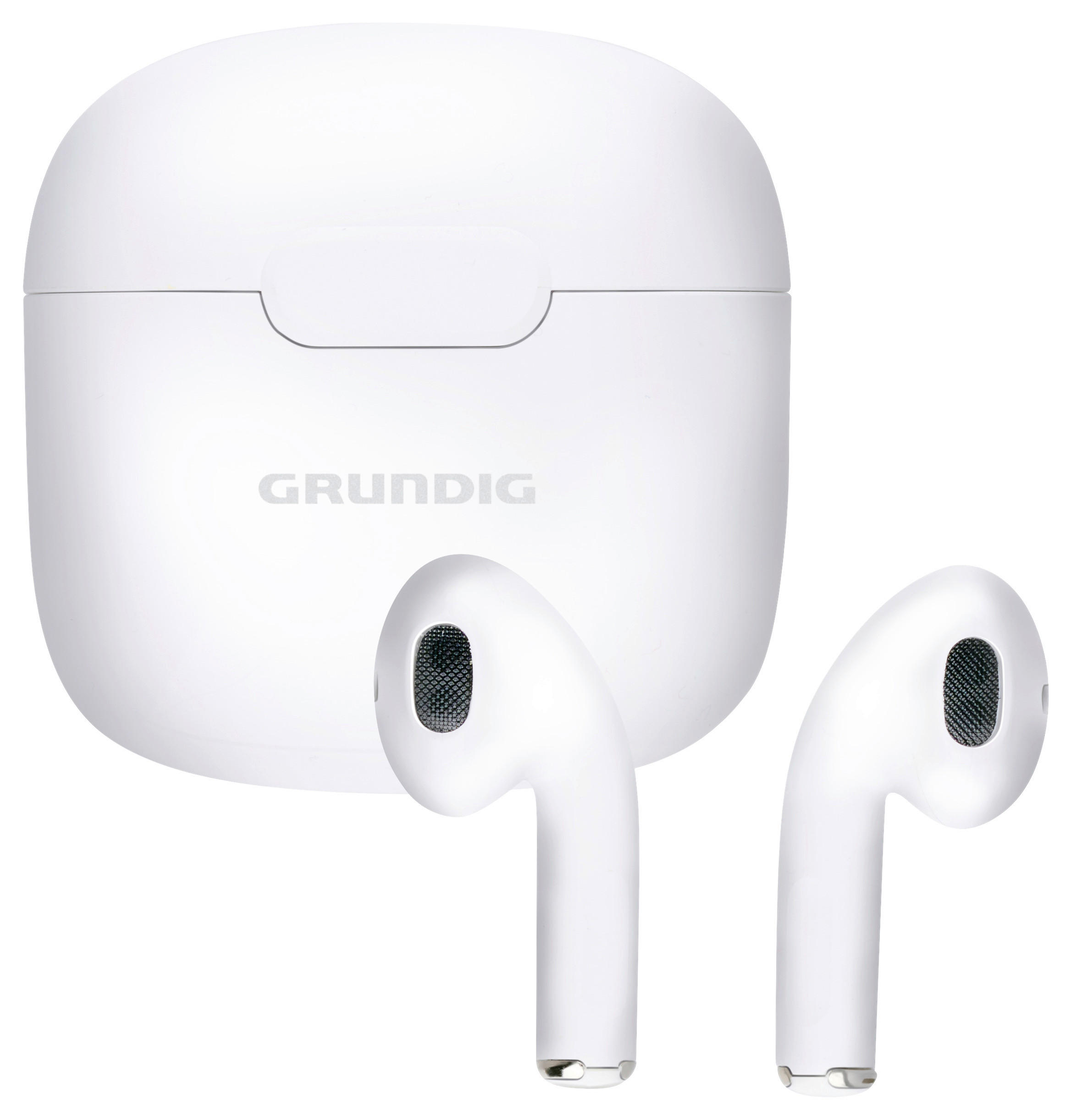 Grundig Bluetooth Kopfhörer weiß B/H/L: ca. 2,3x4,5x4,5 cm Bluetooth-Kopfhörer_Grundig - weiß (4,50/2,30/4,50cm) - Grundig