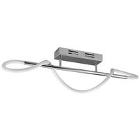 Reality LED-Deckenleuchte R62361106 Argos weiß Chrom Acryl Metall B/H/T: ca. 105x30x34 cm 1 Brennstellen Argos - weiß/Chrom (105,00/30,00/34,00cm) - Reality
