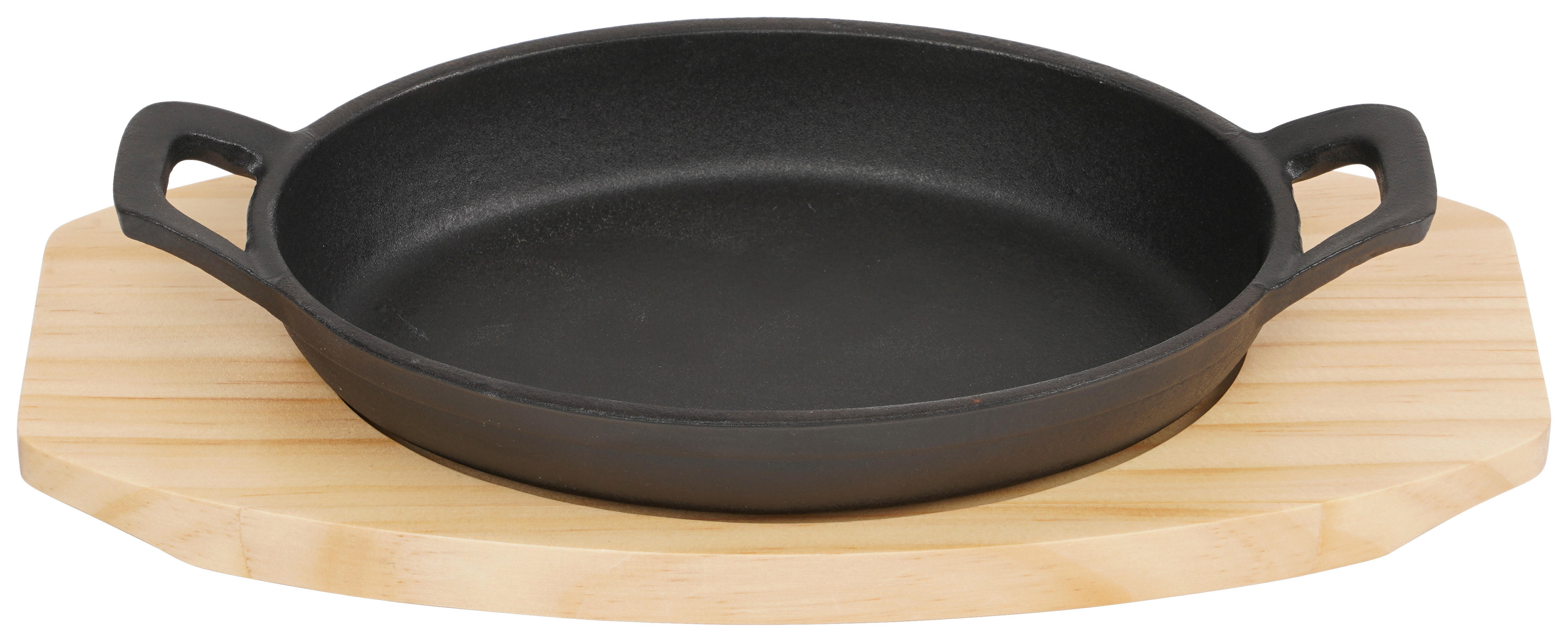 Topf schwarz Eisen Servierpfanne - schwarz