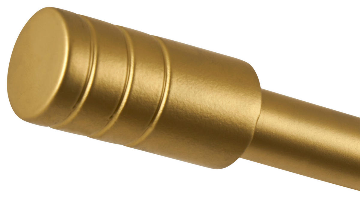 Stilgarnituren rillcube gold Metall ausziehbar von ca. 120 bis 210 cm 1.0 Läufe rillcube - gold - ondeco