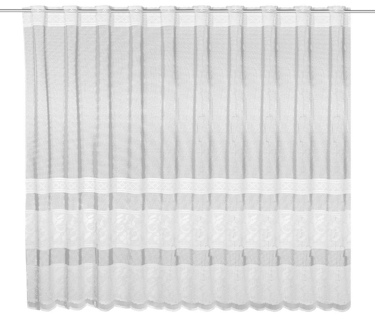 Scheibengardine Elsa weiß B/L: ca. 150x120 cm Elsa - weiß (150,00/120,00cm) - creative lifestyle
