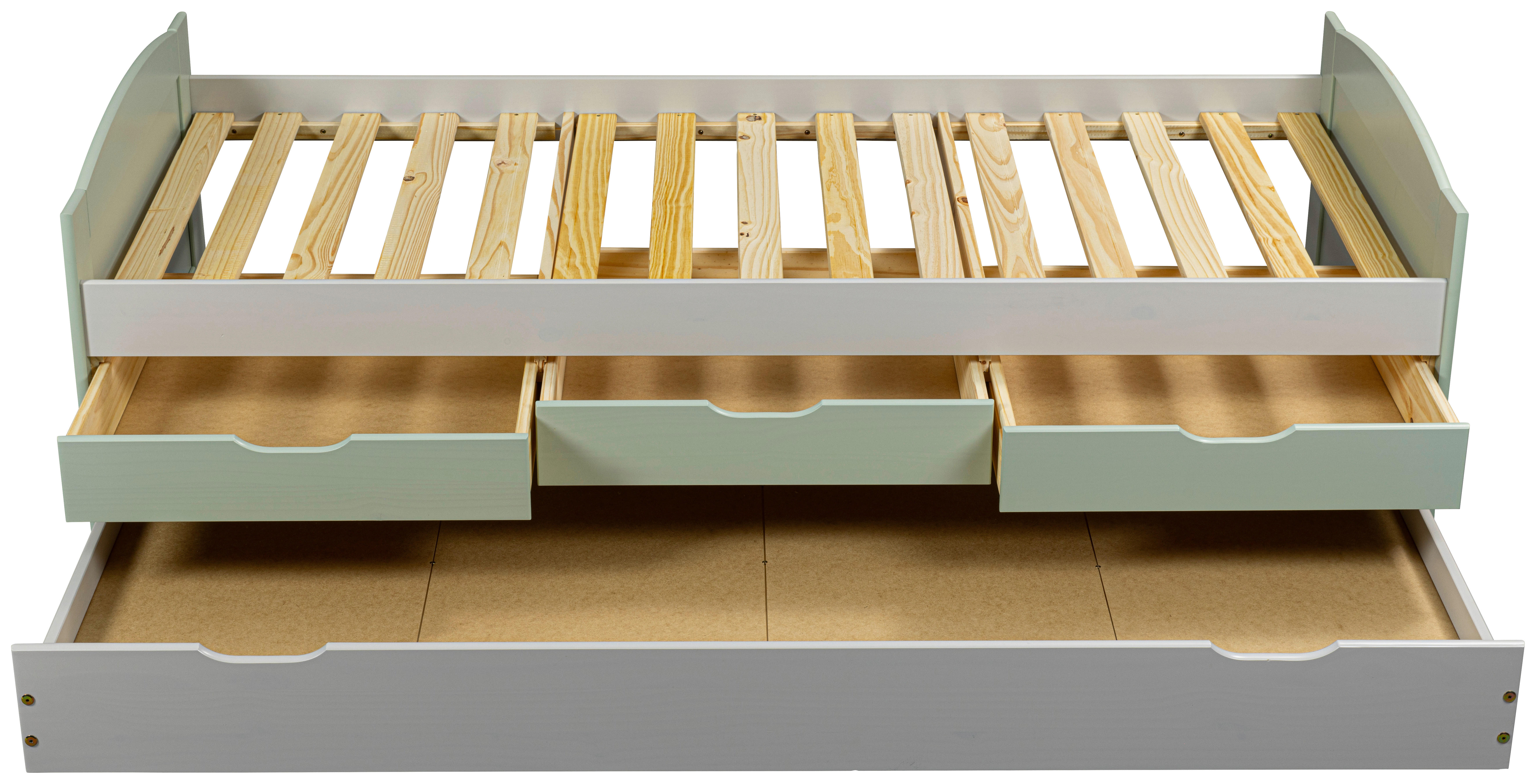 Funktionsbett Prati Bett salbei Prati Bett - salbei (205,00/98,00/63,00cm) - Inter Link