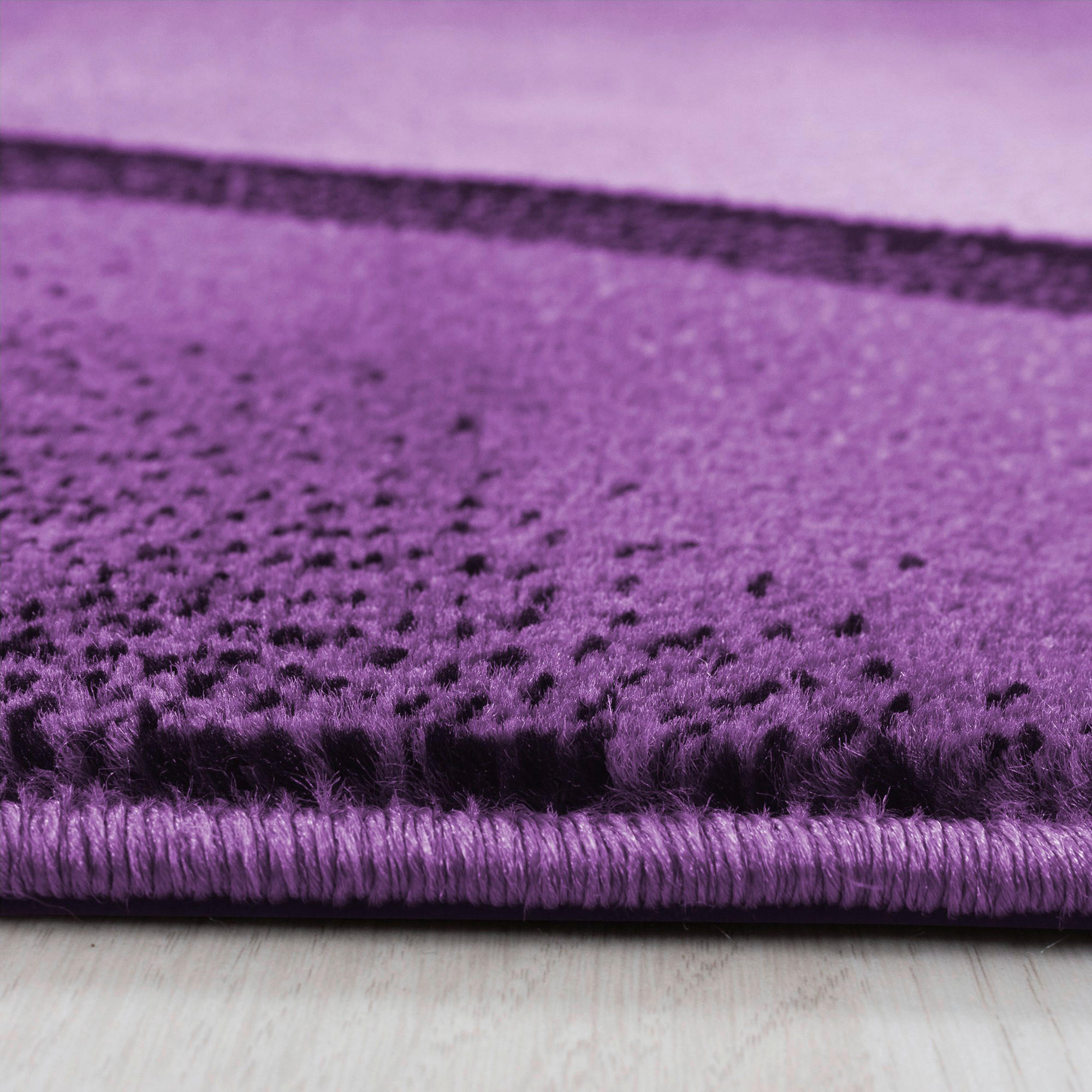 Ayyildiz Teppich PLUS lila B/L: ca. 80x300 cm PLUS - lila (80,00/300,00cm) - Ayyildiz