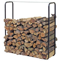 Kaminholz-Stapelhilfe schwarz B/H/T: ca. 100x100x26 cm Kaminholz_Stapelhilfe - schwarz (100,00/100,00/26,00cm)