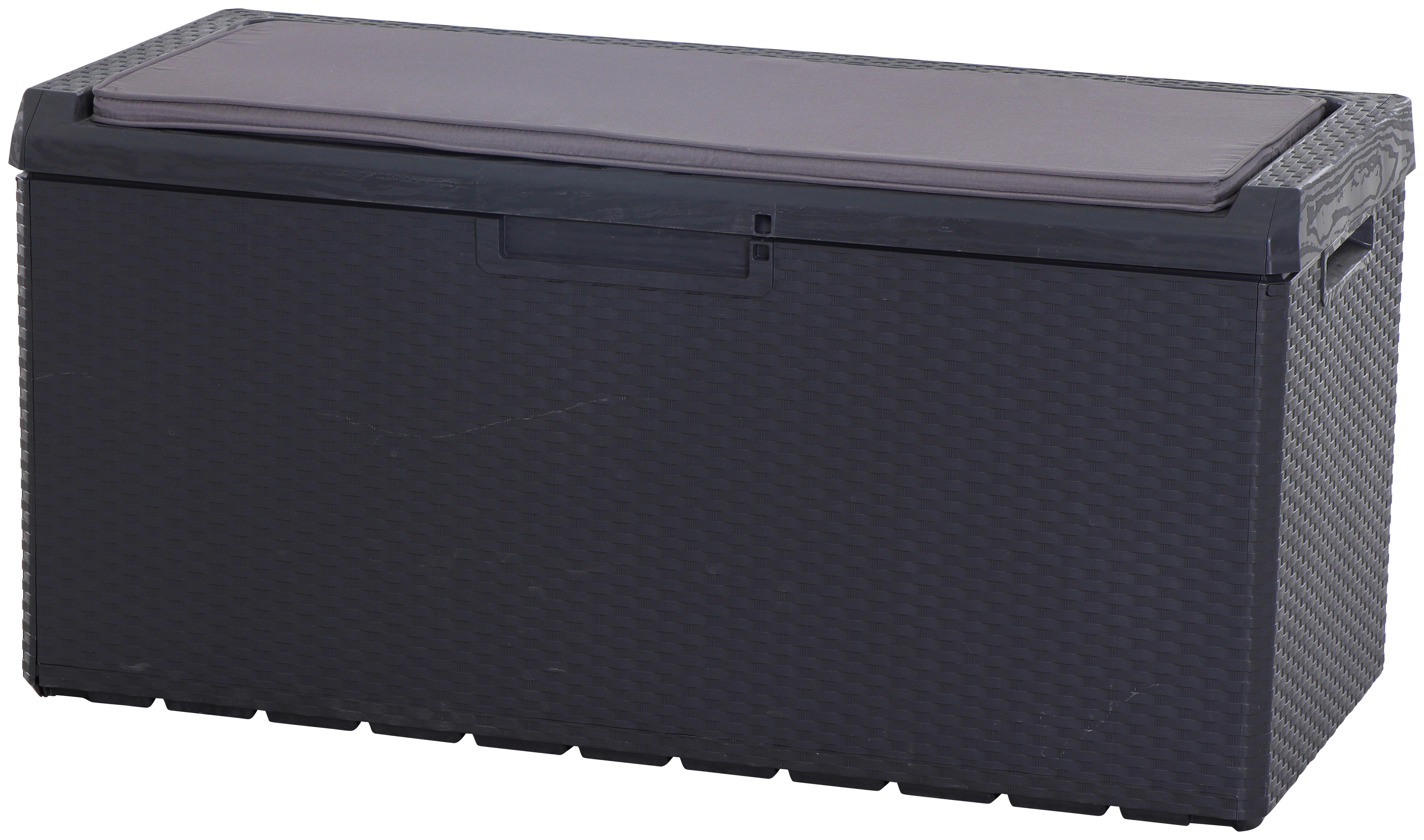 TOOMAX Aufbewahrungsbox Portonovo anthrazit Kunststoff B/H/L: ca. 545x58,7x123,7 cm Portonovo - anthrazit (123,70/545,00/58,70cm) - Toomax