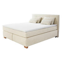 Boxspringbett  beige Liegefläche B/L: ca. 180x200 cm Ulla_Boxspringbett - beige (189,00/109,00/216,00cm)