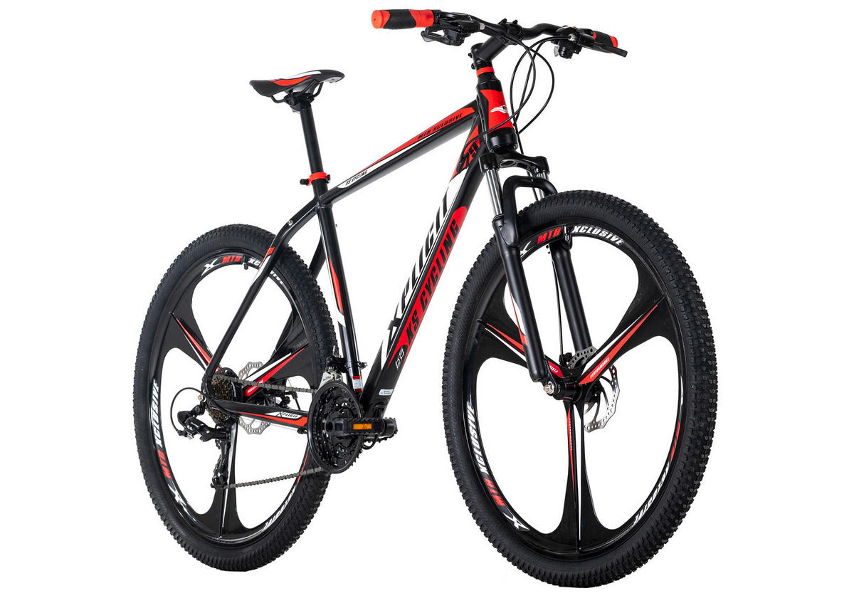 KS-Cycling Mountainbike Xplicit 583M 29 Zoll Rahmenhöhe 53 cm 21 Gänge schwarz schwarz ca. 29 Zoll Xplicit - schwarz - KS-Cycling
