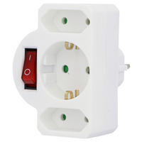 Zwischenstecker weiß ca. 250 V Zwischenstecker_1+2 m.Schalter - weiß